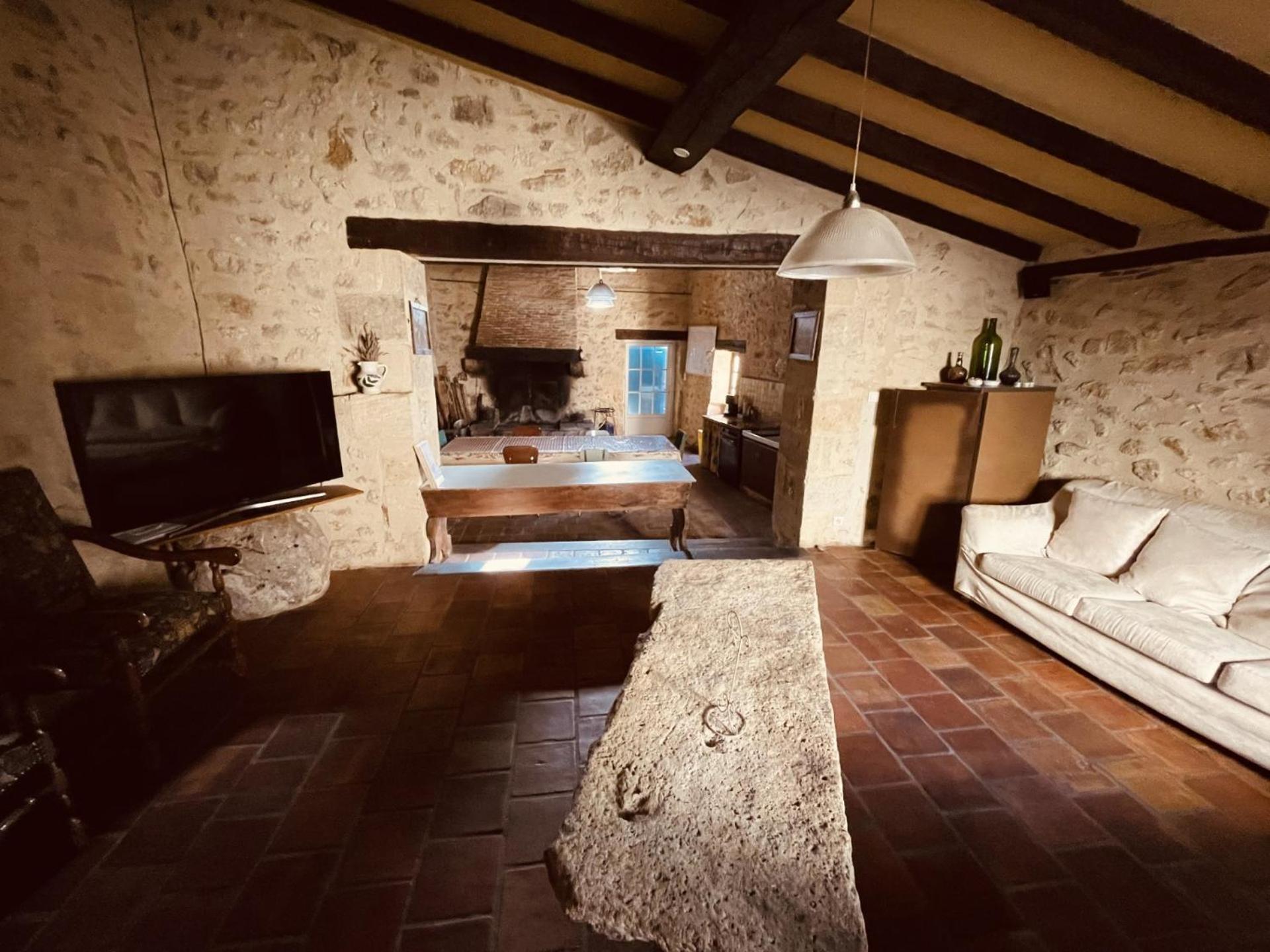 Refuge De Perreau Villa Saint-Michel-de-Montaigne Buitenkant foto